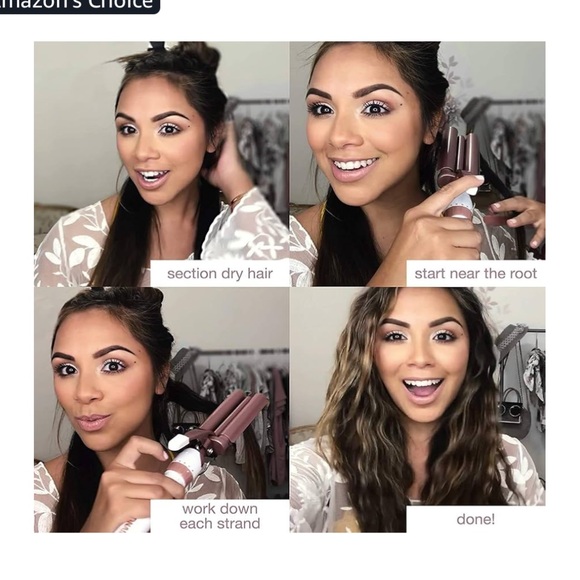 Conair Triple Barrel Curl Styling Waver - Picture 5 of 8